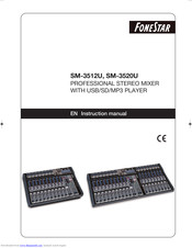 FONESTAR SM-3512U Instruction Manual