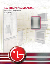LG LDF9810ST - Fully Integrated 6 Wash Cycles Dishwasher Training Manual