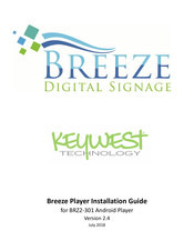KeyWest Technology BRZ2-301 Installation Manual