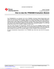 Texas Instruments TPS65680 User Manual