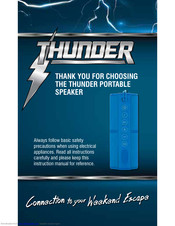 Thunder TDR04018 Manual