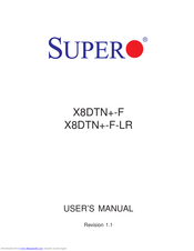Supermicro X8DTN+-F User Manual