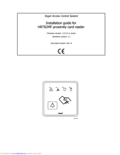 Roger HRT82MF Installation Manual