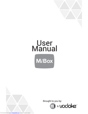 M1 vodoke MiBox User Manual
