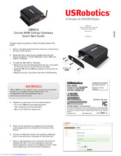 US Robotics Courier USR3510 Quick Start Manual