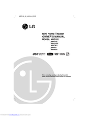 LG MBD62 Owner's Manual