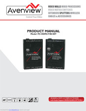 Avenview FO-HDM2-T4K-SET Product Manual