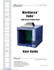 Radial Engineering Workhorse Cube 500 Series User Manual