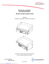 Woodson W.GDT65 Specification, Installation And Operation Manual