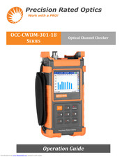 PRO OCC-CWDM-301-18B Operation Manual