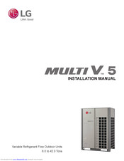 LG Multi V PRHR042A Installation Manual