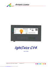 Artistic Licence lightJuice CV4 User Manual