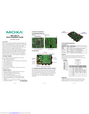 Moxa Technologies EM-1240-LX Quick Installation Manual