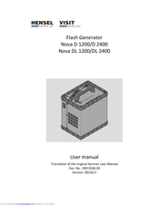 Hensel-Visit Nova DL 1200 User Manual