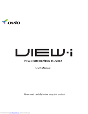 Avic VIEW-i Elite PLUS DL2 User Manual