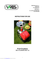 VARES DZO 16 N Instructions For Use Manual