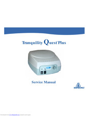 Respironics Tranquility Quest Plus Service Manual