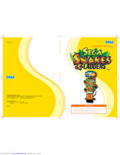 Sega Snakes & Ladders Owner's Manual
