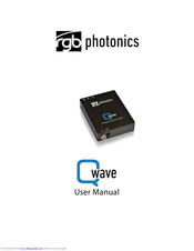 RGB Photonics Qwave User Manual