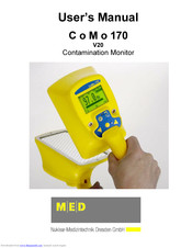 MED Nuklear-Medizintechnik Dresden GmbH CoMo 170 V20 User Manual