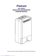 Freecom SAF-Z80K2 Owner's Manual