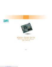 DFI KD631-C236/Q170 User Manual