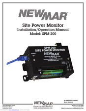 Newmar SPM-200 Installation & Operation Manual