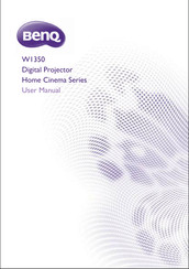 BenQ W1350 User Manual