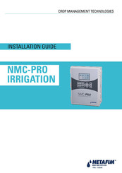 Netafim nmc-pro Installation Manual