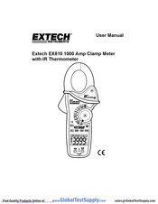 Extech Instruments EX810 User Manual