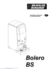 BRAVILOR BONAMAT Blr10-002 Instruction Manual