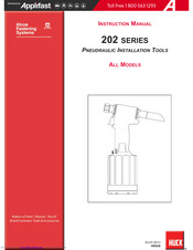 Huck 202V Instruction Manual