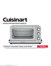Cuisinart TOB-60NC Instruction And Recipe Booklet