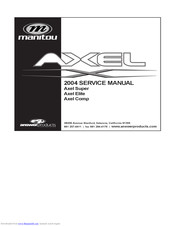 Manitou Axel Super 2004 Service Manual