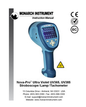 MONARCH INSTRUMENT Nova-Pro UV365 Instruction Manual