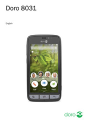 Doro 8031 Manual