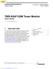 Nxp Semiconductors TWR-K64F120M User Manual