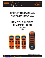 Akerstroms Jupiter Era 10BD Operating Manual