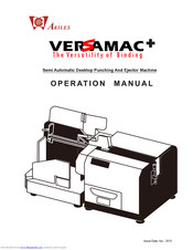 Akiles VersaMac+ Operation Manual