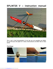 Sansibaer SPLINT25 V Instruction Manual