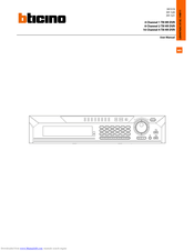 Bticino 391520 User Manual