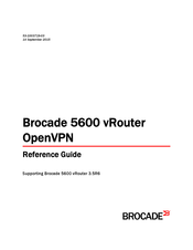 Brocade Communications Systems 5600 vRouter Reference Manual