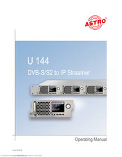 ASTRO U 168 Operating Manual