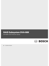 Bosch DVA-08K Installation Manual