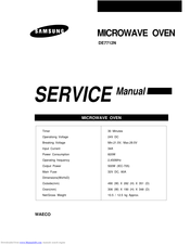 Samsung DE7712N Service Manual