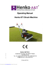 Henko 671 Operating Manual
