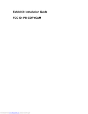 PolyVision CopyCam Installation Manual