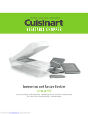 Cuisinart CTG-00-VC Instruction And Recipe Booklet