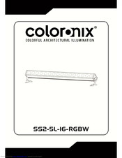 Coloronix SS2-5L-16-RGBW User Manual