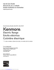 Kenmore 664.C9512 Series Use & Care Manual